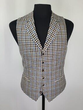 Suitsupply Vest Ethomas Italian Fabric Size 38 Medium